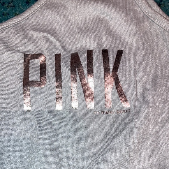 Victoria’s Secret PINK low back sparkle tank top - Picture 3 of 4